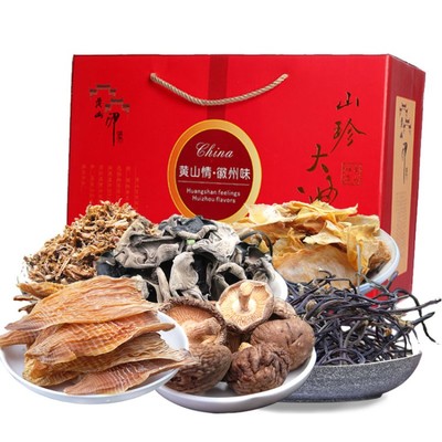 年貨節(jié)優(yōu)選 黃山山珍大禮包，品味地道土特產(chǎn)的饋贈(zèng)